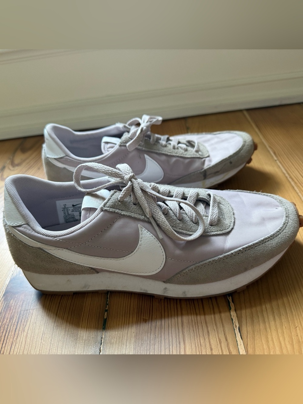 Nike Women’s Retro Runner in Light Gray and White